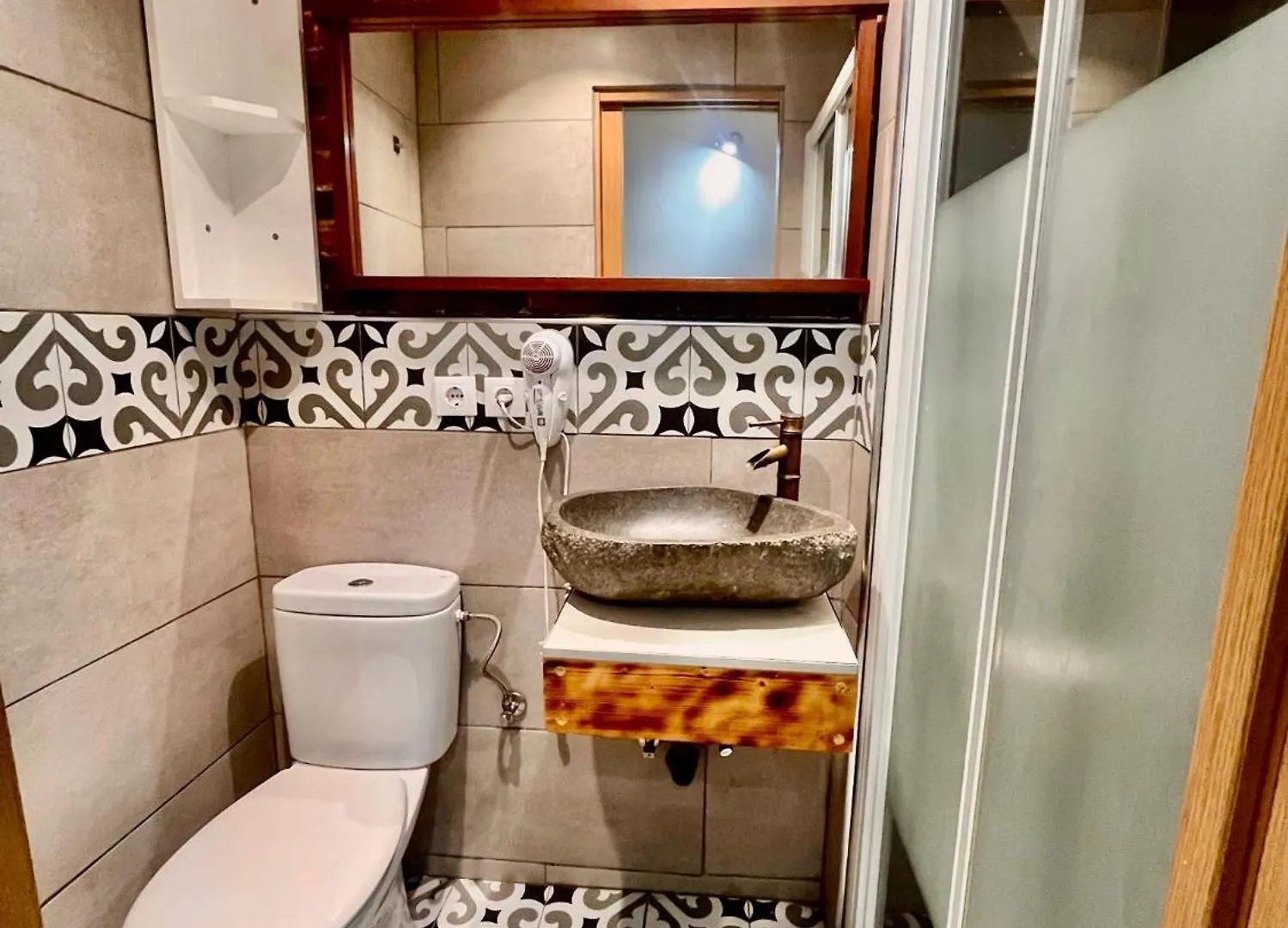 ברצלונה B4 Estudio Nuevo! Cocina Y Bano Privado! A 1 Calle Del Metro